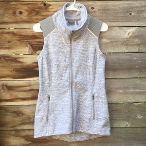 Athleta Women’s Heather gray vest super soft Sz S